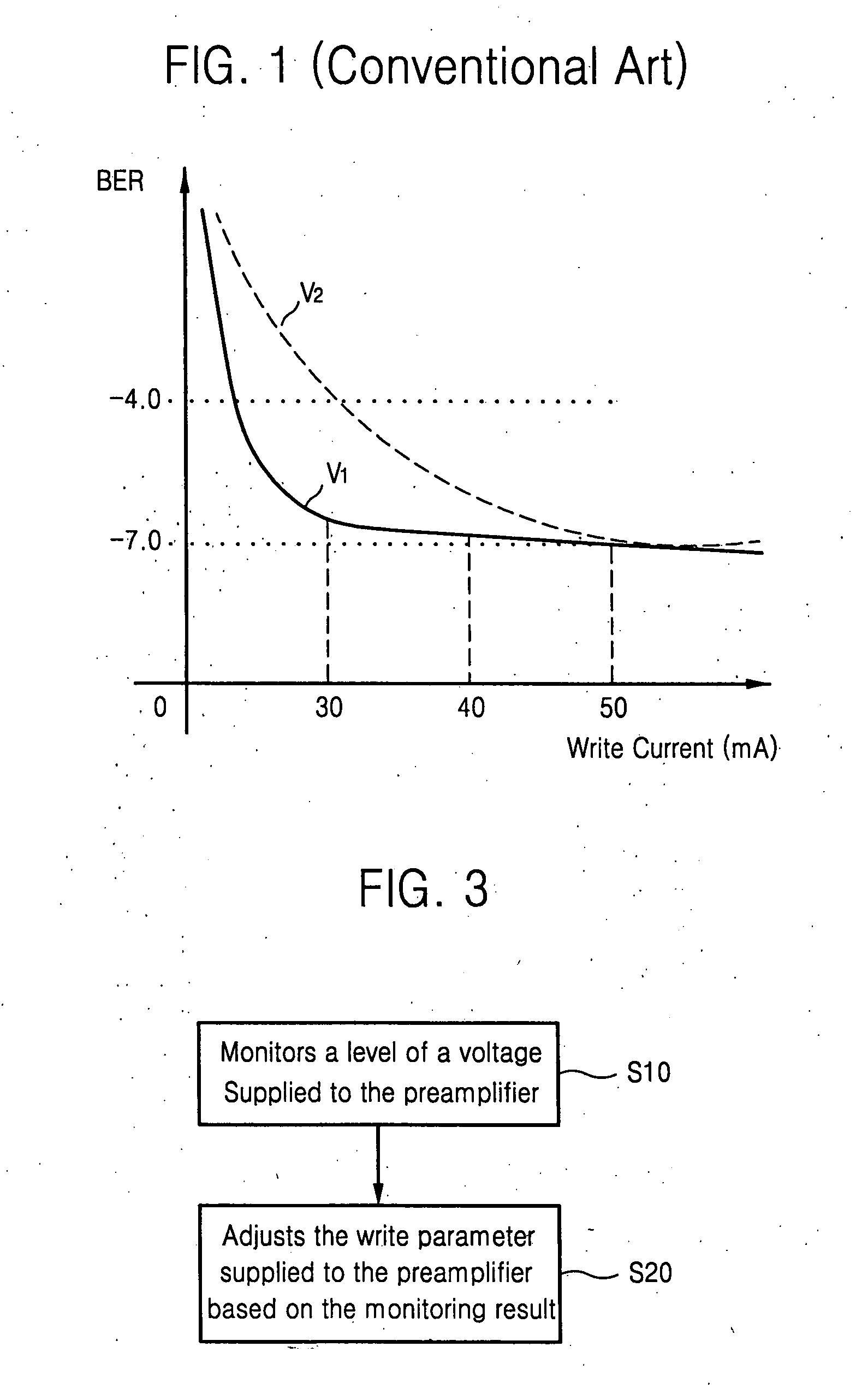 Method and apparatus for controlling write parameter according to voltage variation