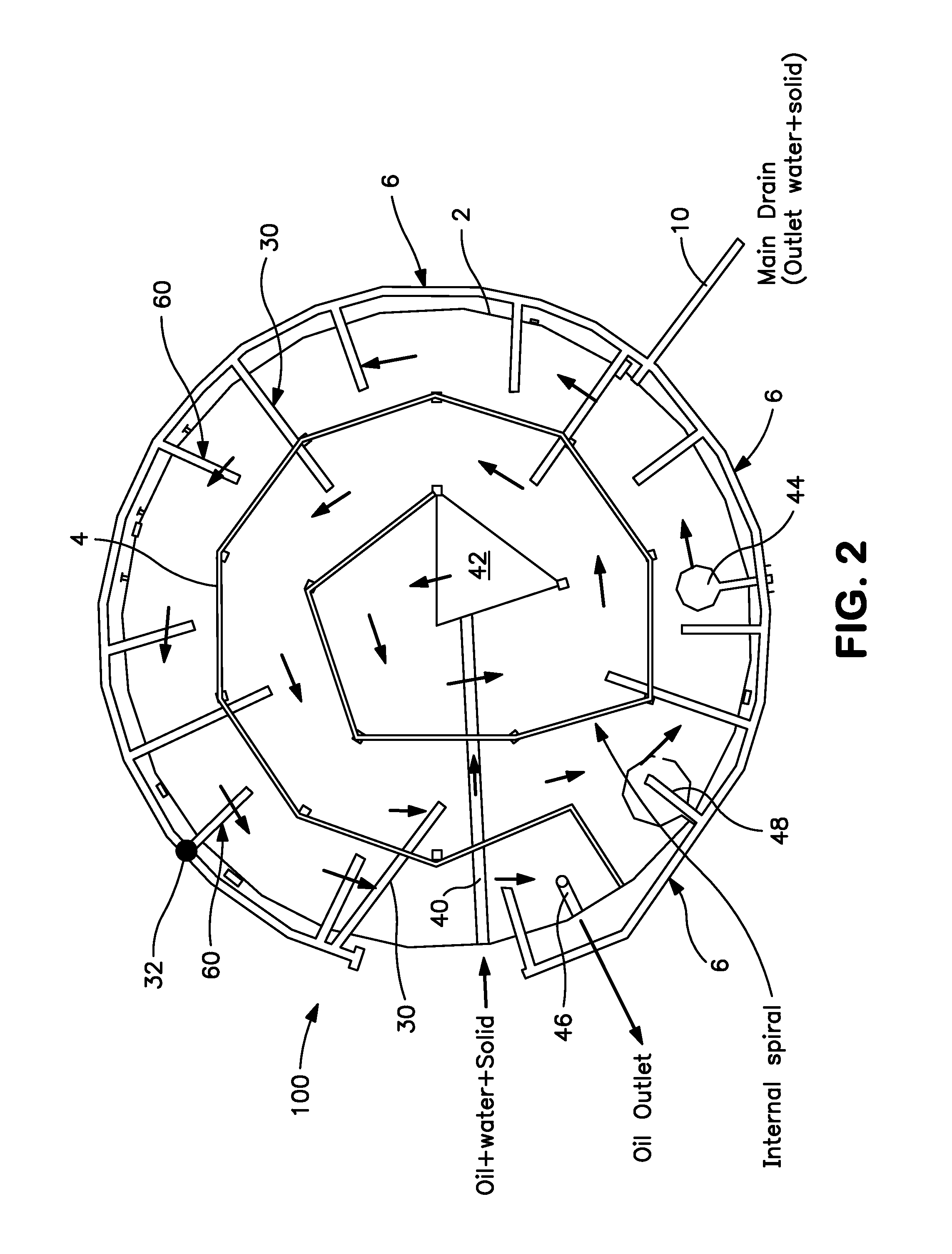 Sediment removal tank and system