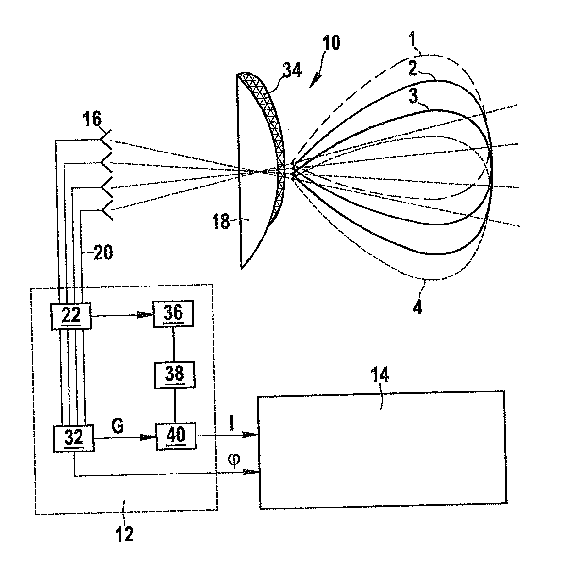 Method for detecting icing at an angle-resolving radar sensor in a driver assistance system for motor vehicles