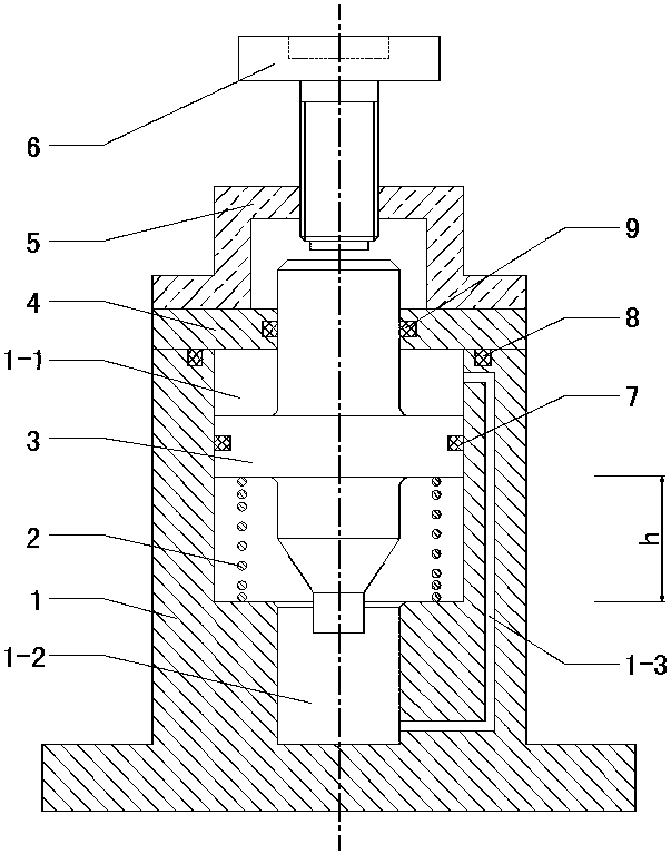 Hydraulic type torsion connection simulator