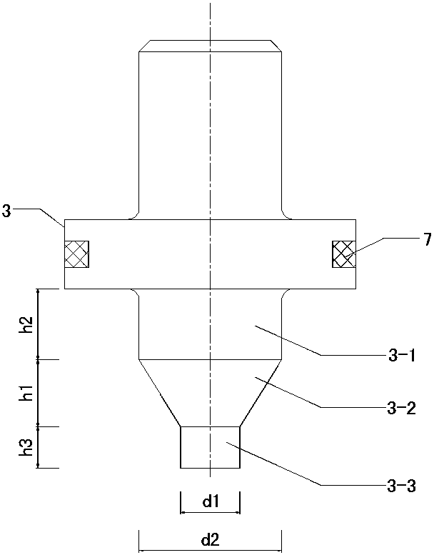 Hydraulic type torsion connection simulator