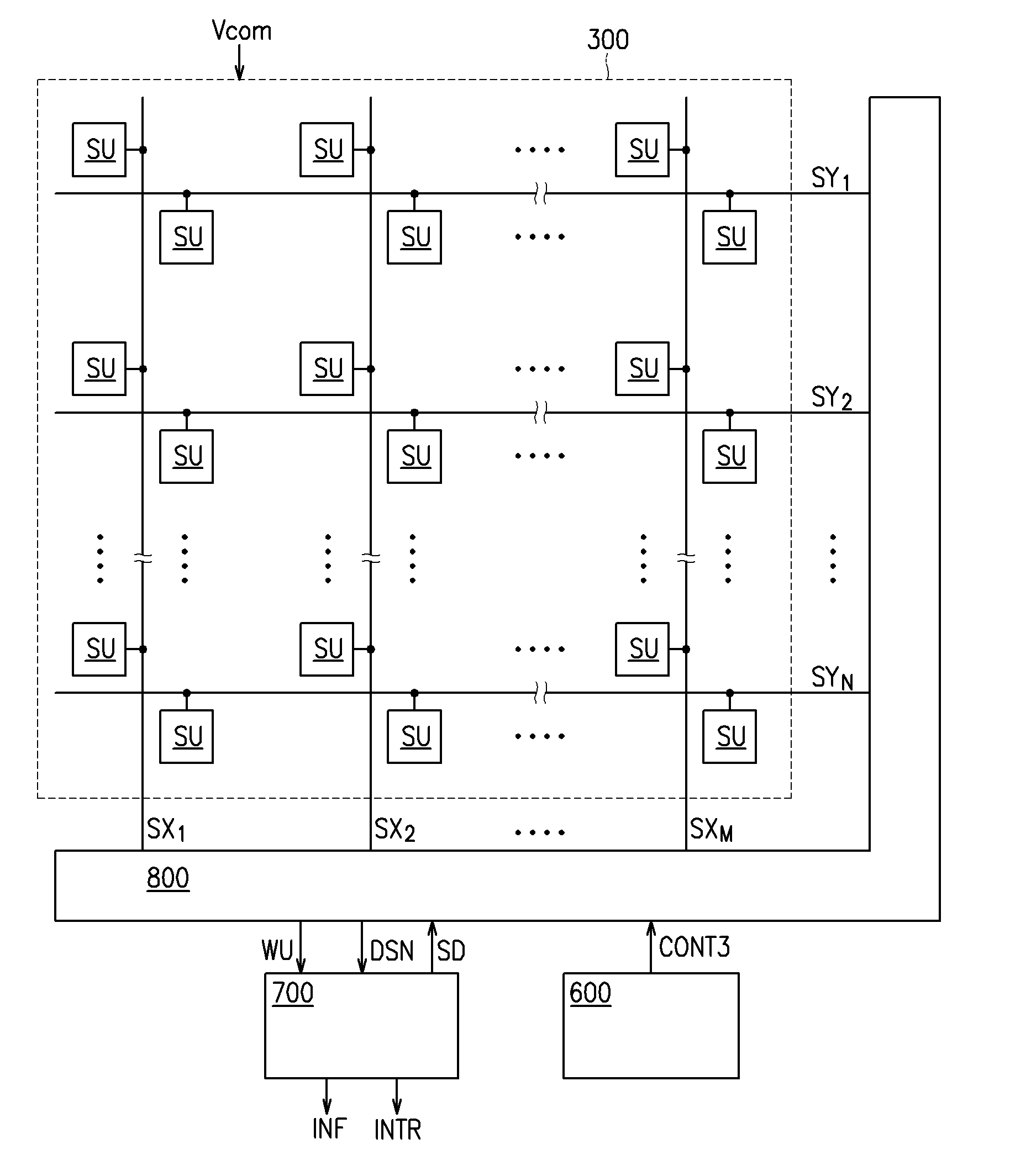 Touch sensitive display device and driving apparatus and method thereof