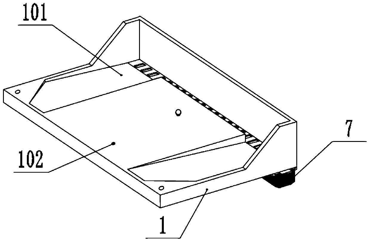 An engraving fixture for ceramic processing