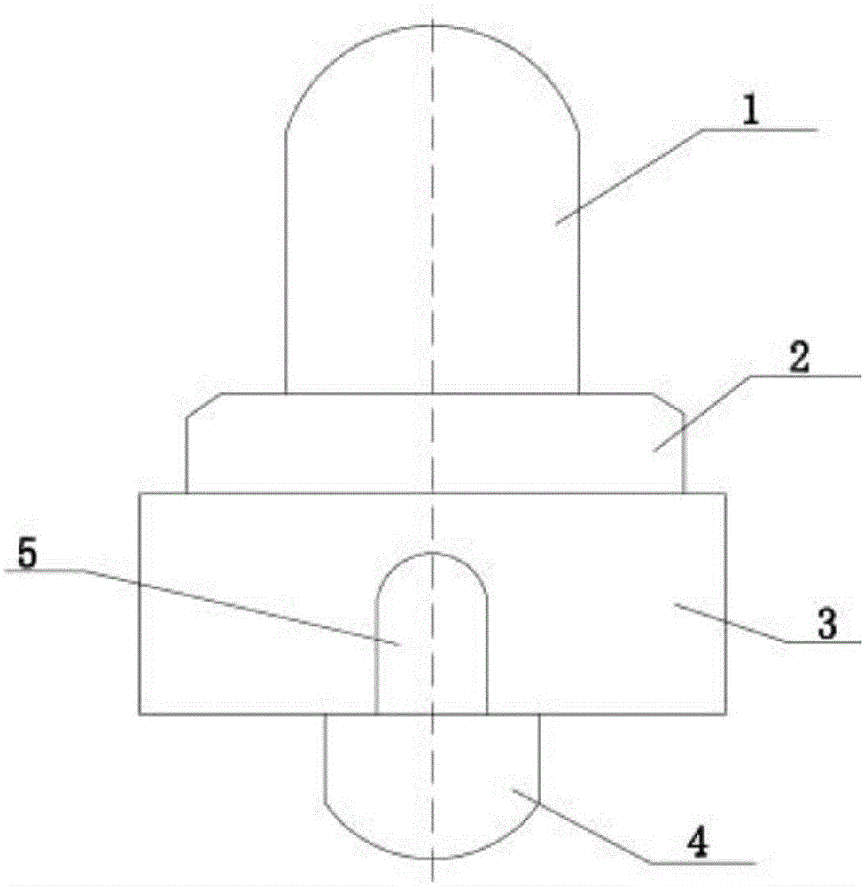 Oral implant device for avoiding secondary surgery