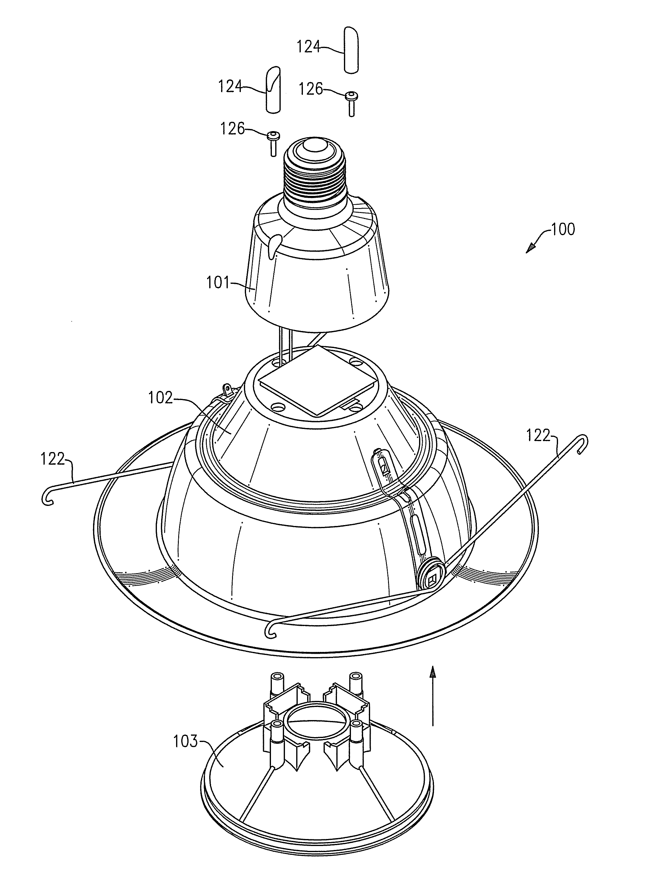 Lighting devices comprising solid state light emitters