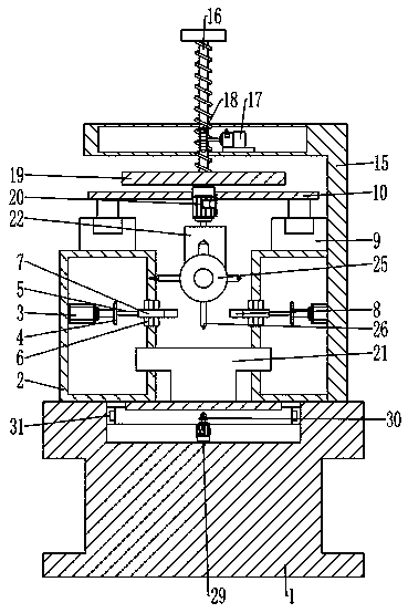 Drilling and polishing integrated multiple-hole-diameter conversion drilling machine capable of detecting machining situation