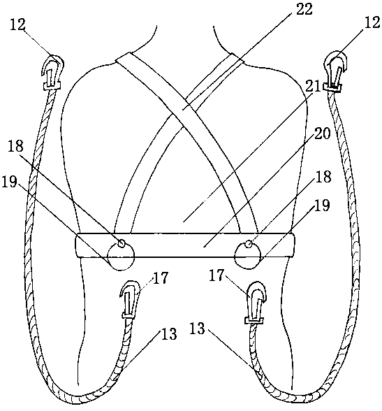 Steel pylon safety climbing device and method