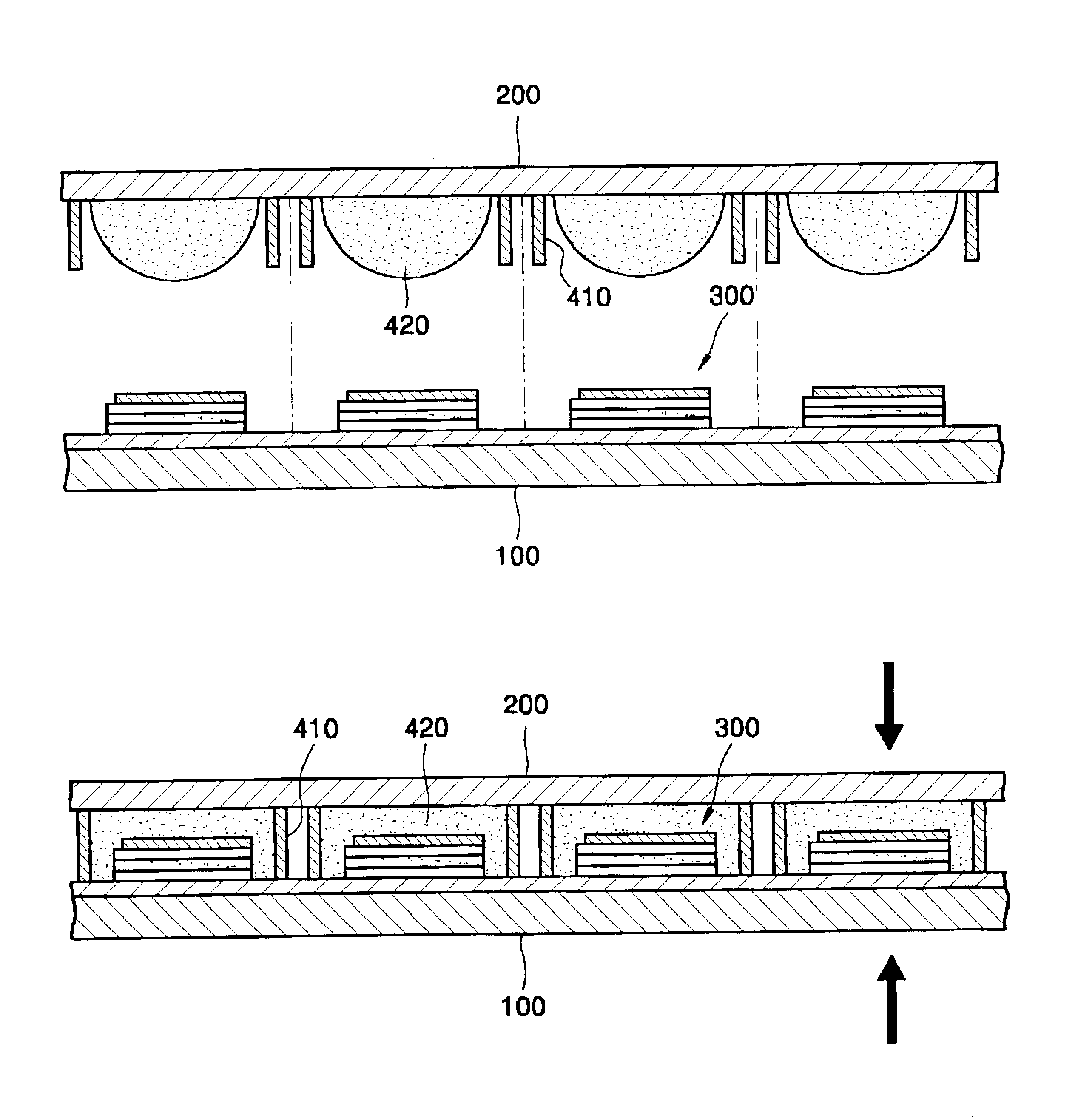 Method for encapsulating organic electroluminescent device and an organic electroluminescent panel using the same