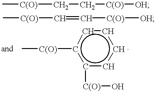 Carboxylated polymers complexes