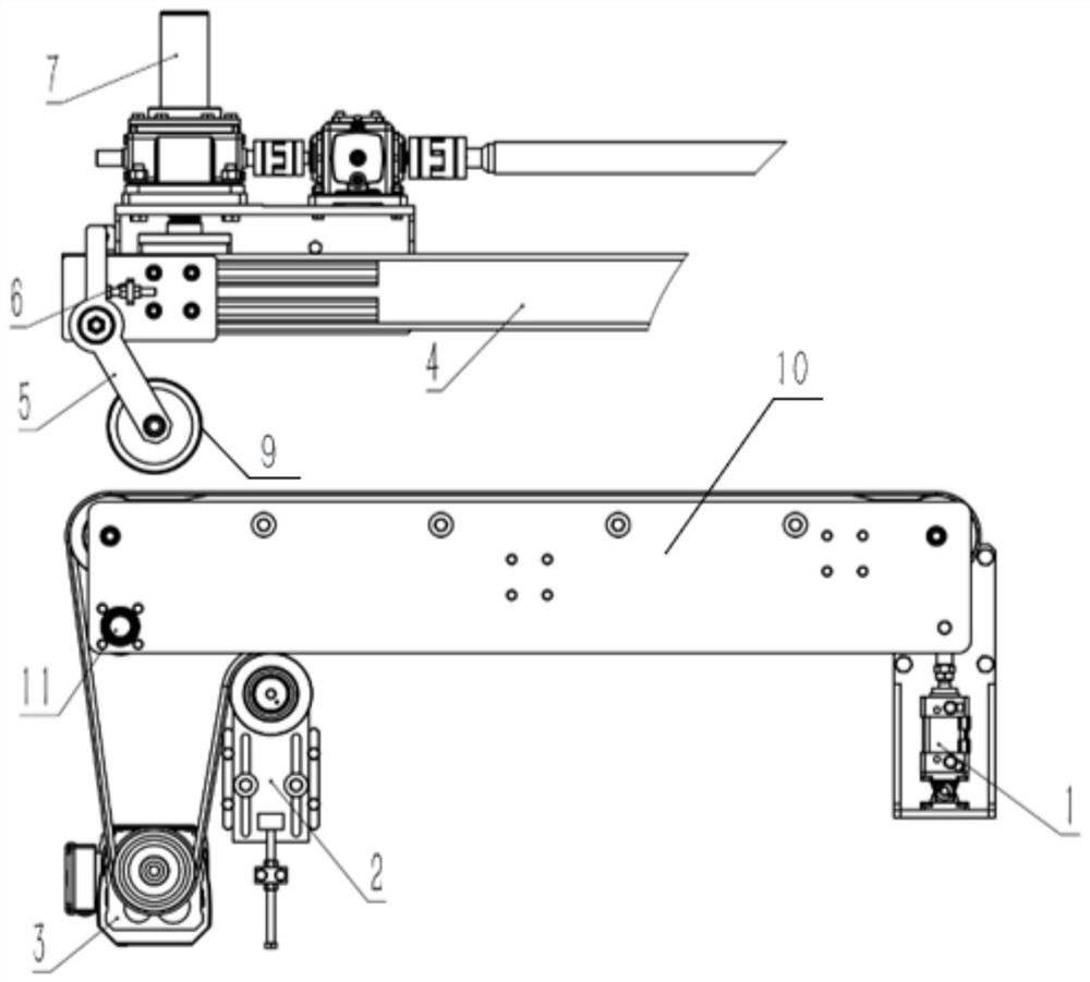 Precise positioning and conveying mechanism and method for gypsum board