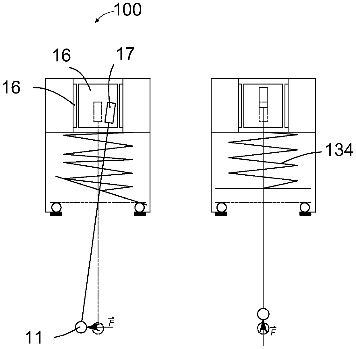 Touch probe, three-coordinate measuring machine and tool setting instrument