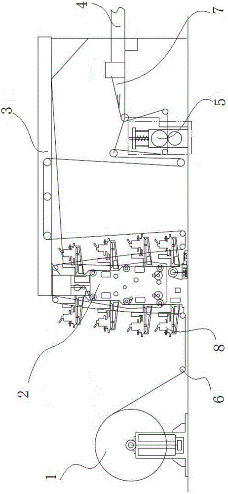 Aligned embossing and printing machine