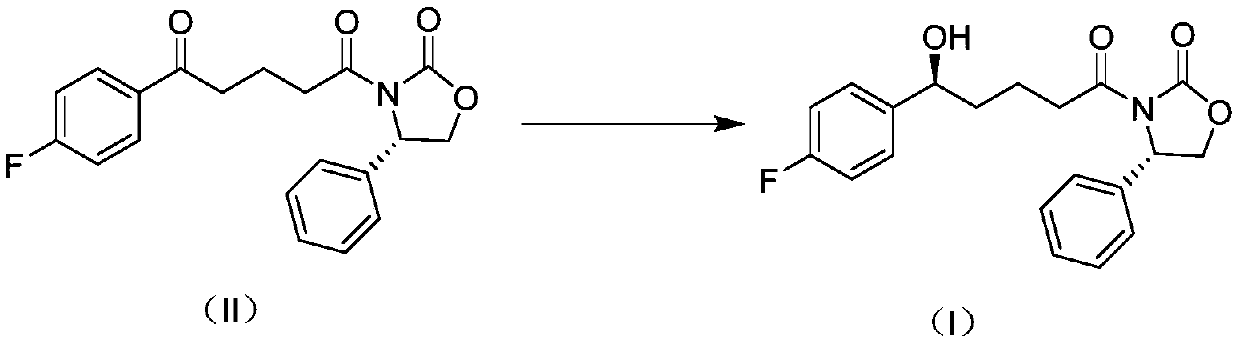 Ezetimibe intermediate and preparation method of ezetimibe