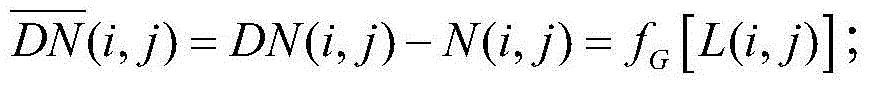 Relative radiation correction method of staring satellite area array CCD camera