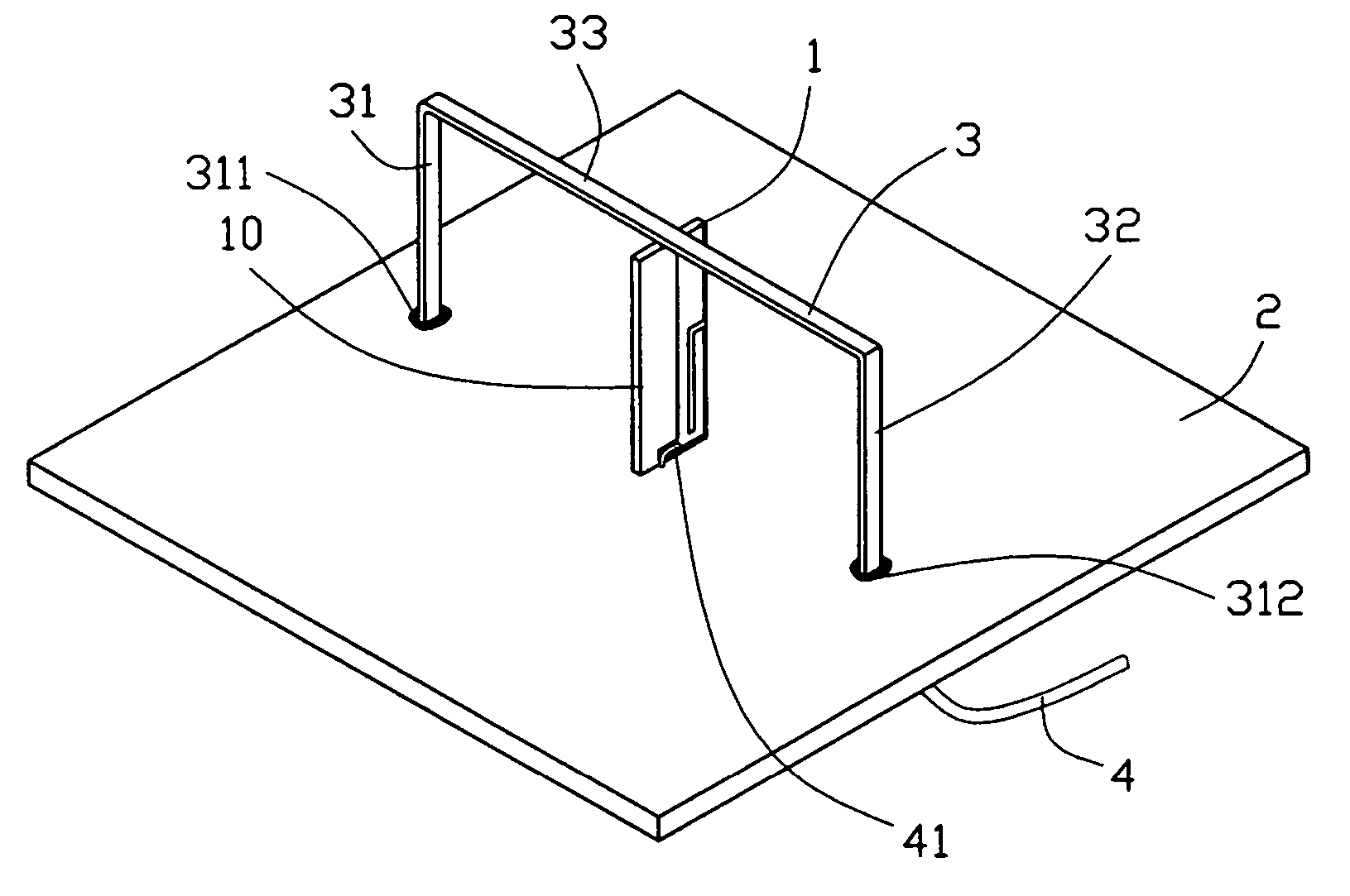 Impedance matching means between antenna and transmission line