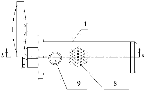 Video monitoring and wireless communication combined system for mining