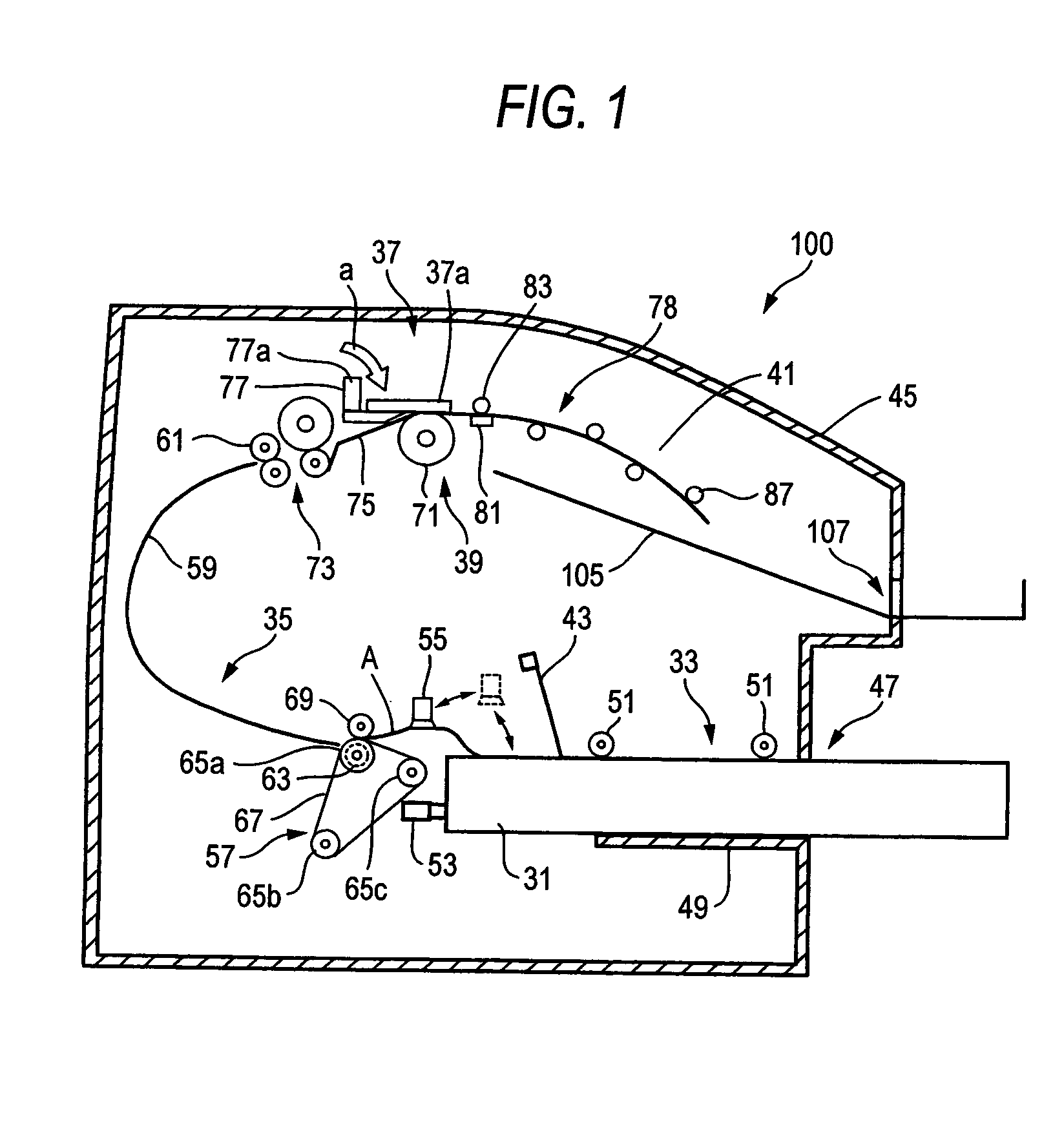 Thermal image recording apparatus