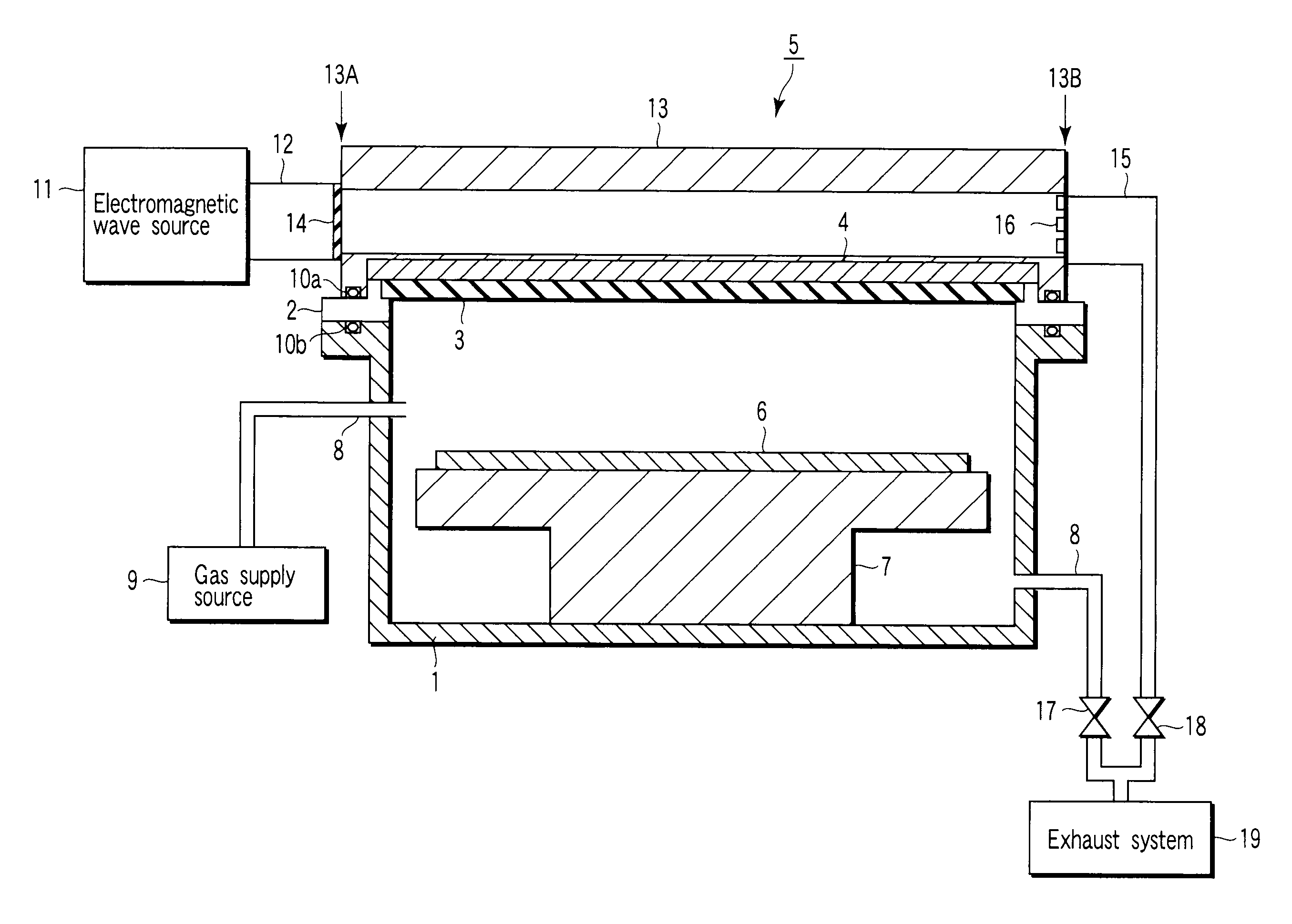 Plasma processing device and plasma processing method