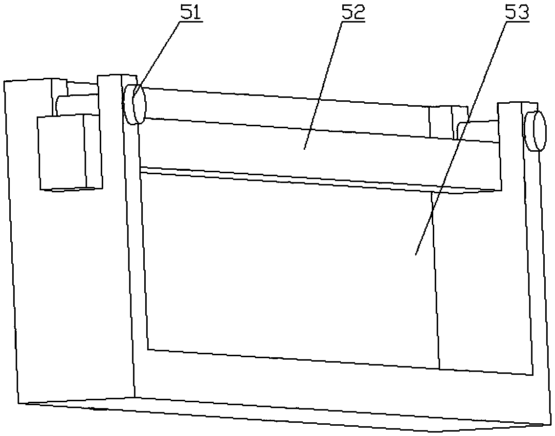 Plate-type ballast bed turnover device