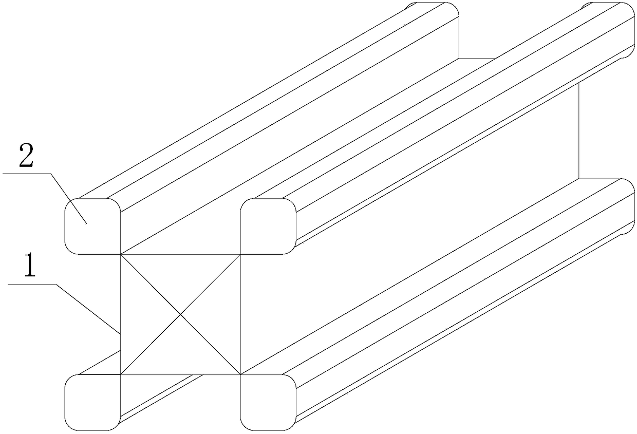 Forming device and method suitable for ultra-high pressure strengthening of square wood