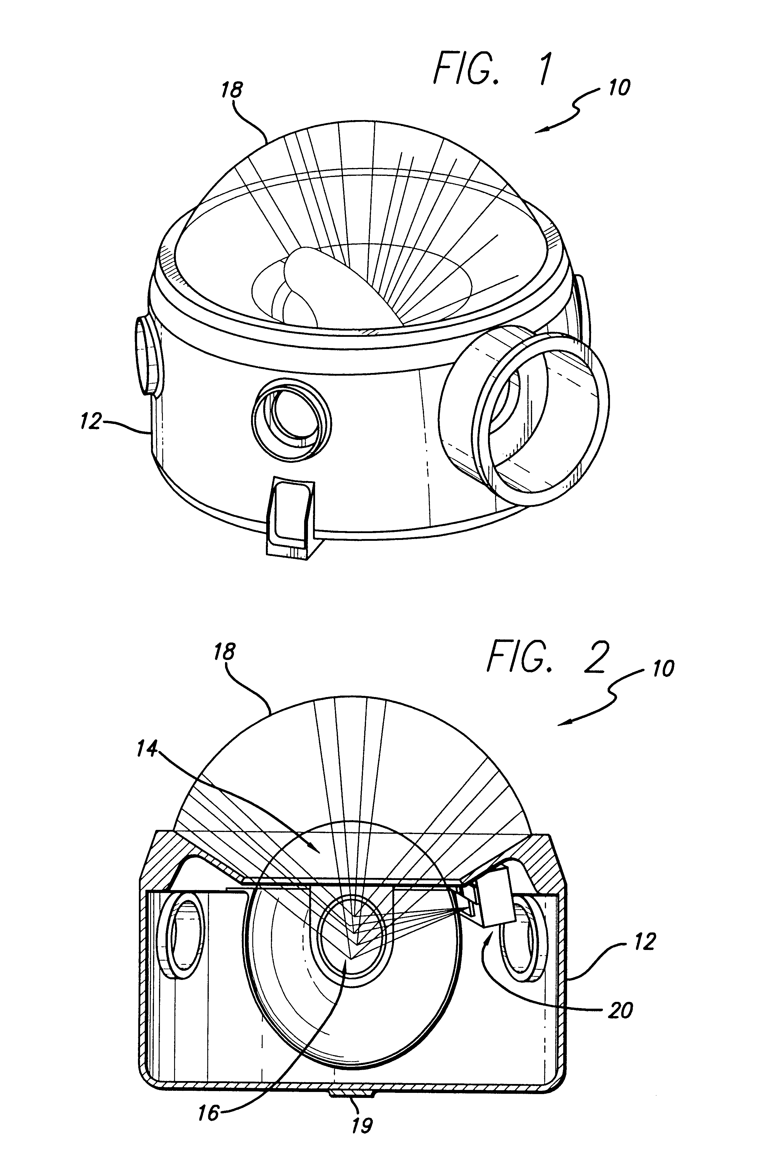 Ultra-wide field of view concentric scanning sensor system with a piece-wise focal plane array