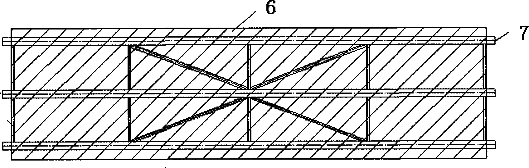 Precast beam maintaining apparatus and maintaining method