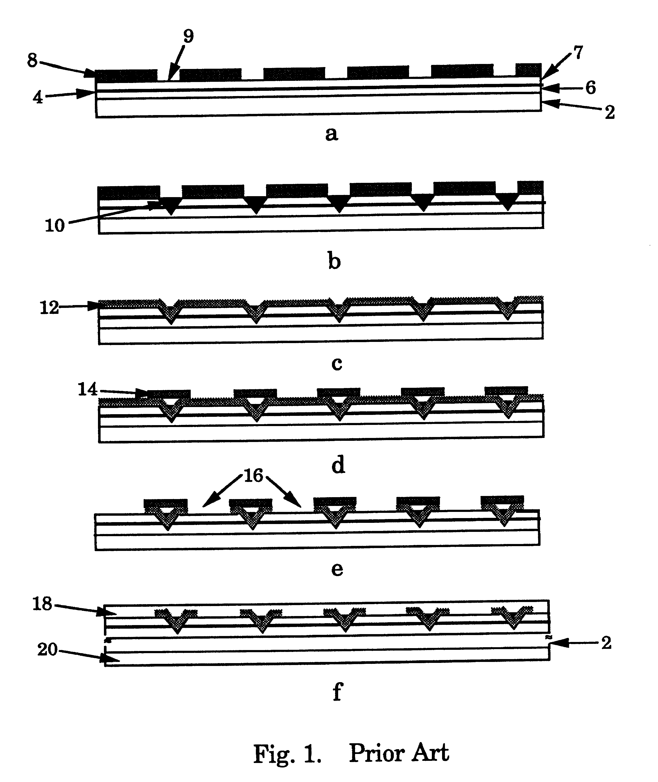 Method for etching multilayer compound semiconductor material