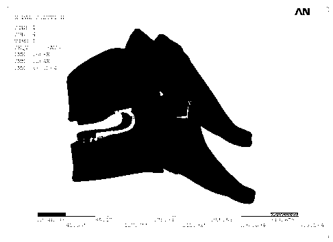 Integrated artificial cervical intervertebral disc false body with high mobility