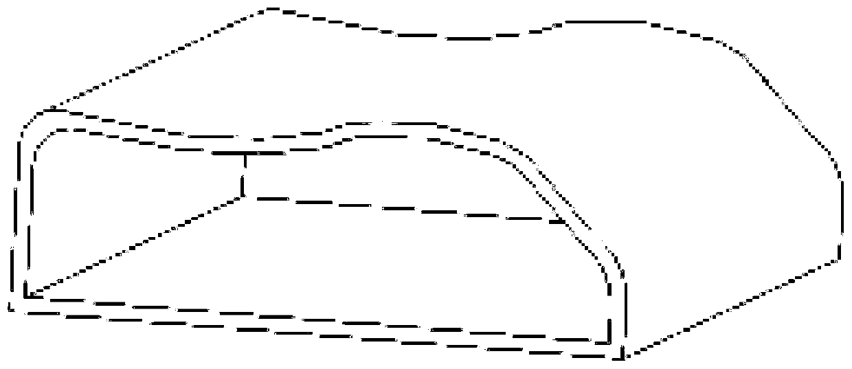 Method for creating three-dimensional model of headrest main body structure