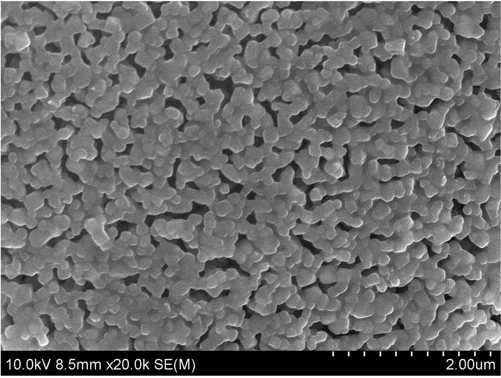 Preparation method for Nb-doped Li4T5O12 nano material