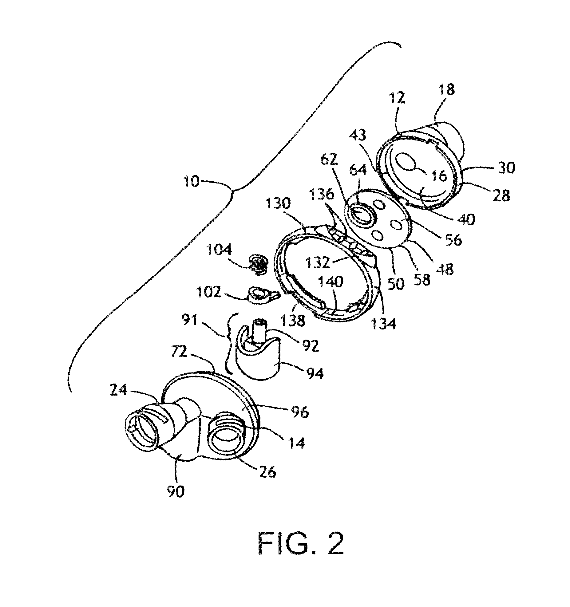 Overmolded manifold O-ring