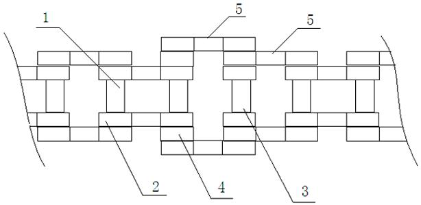 Maintenance method of a transmission chain