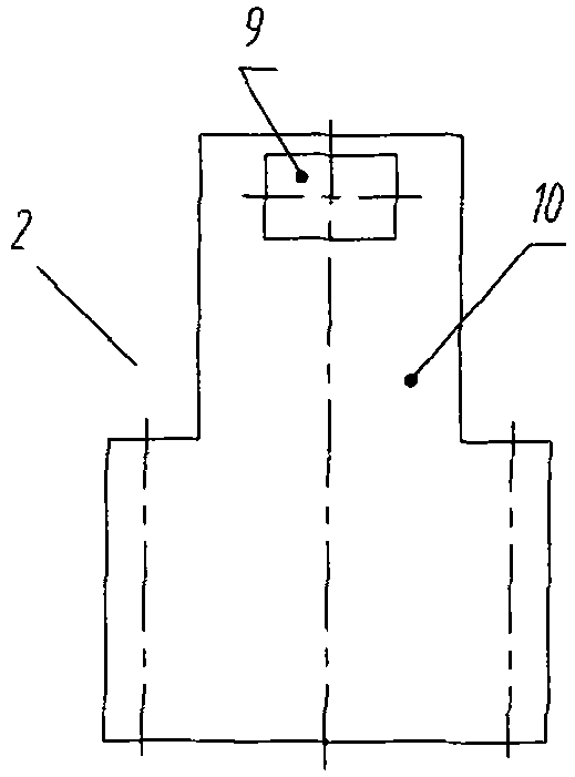 Special fixture used for processing open slot on spatial dihedral angle slope of turbine blade