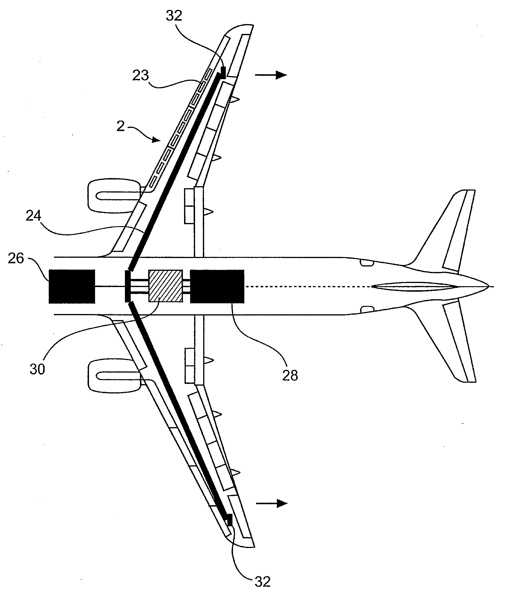 De-icing system for an aircraft