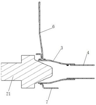 A steering support pipe beam structure