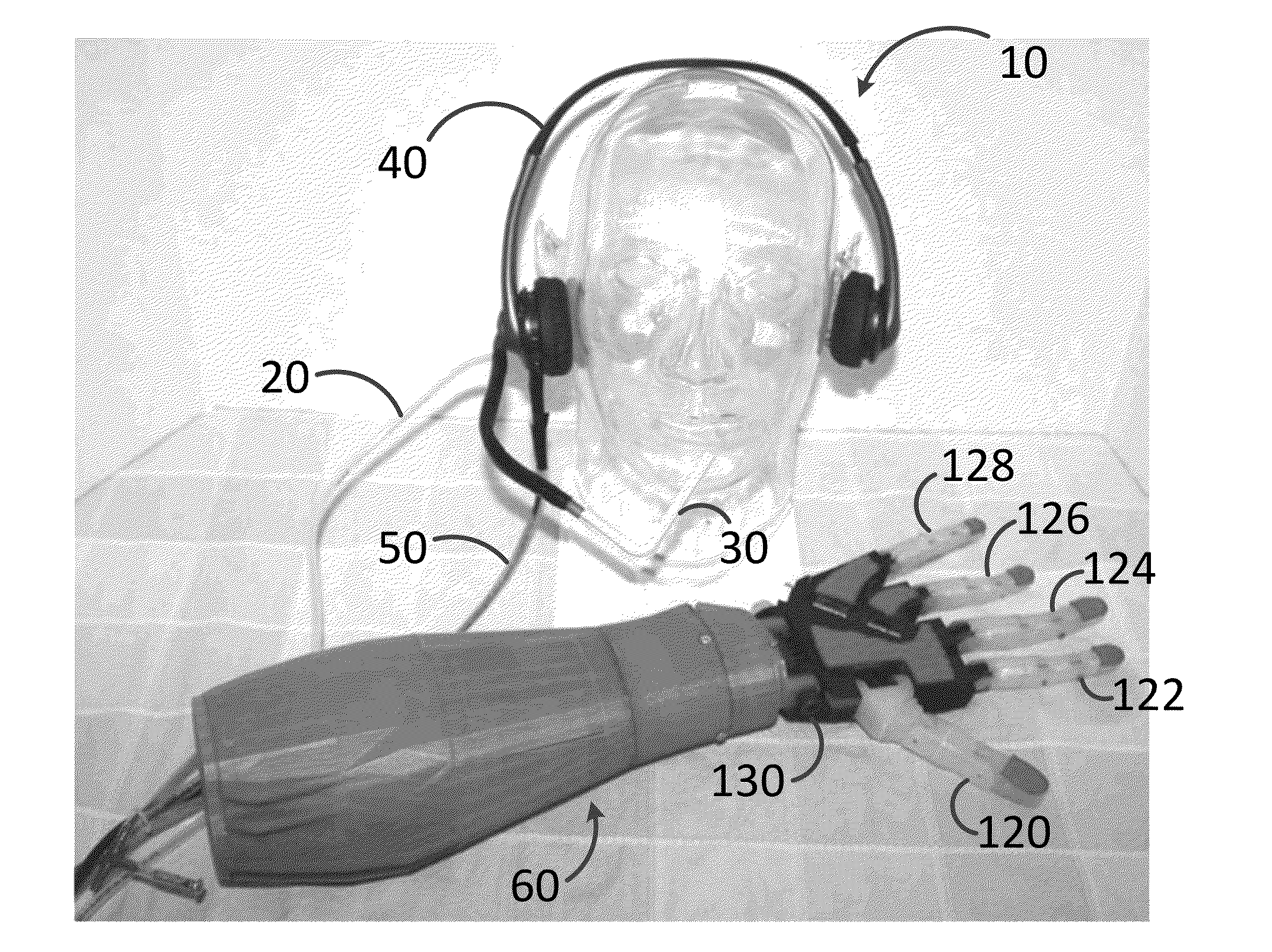 Breath and head tilt controlled prosthetic limb