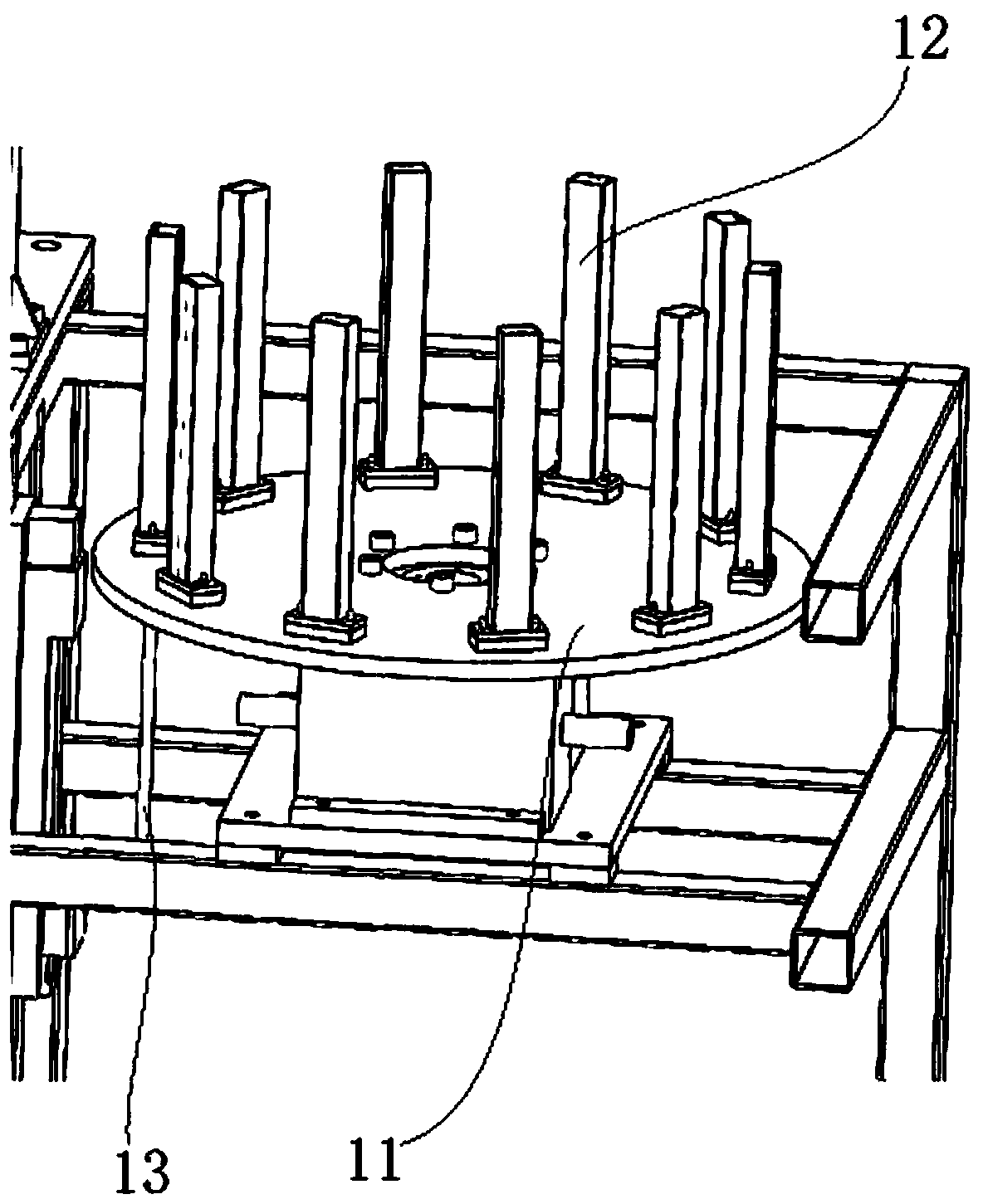 Compressor blade size accurate measurement device