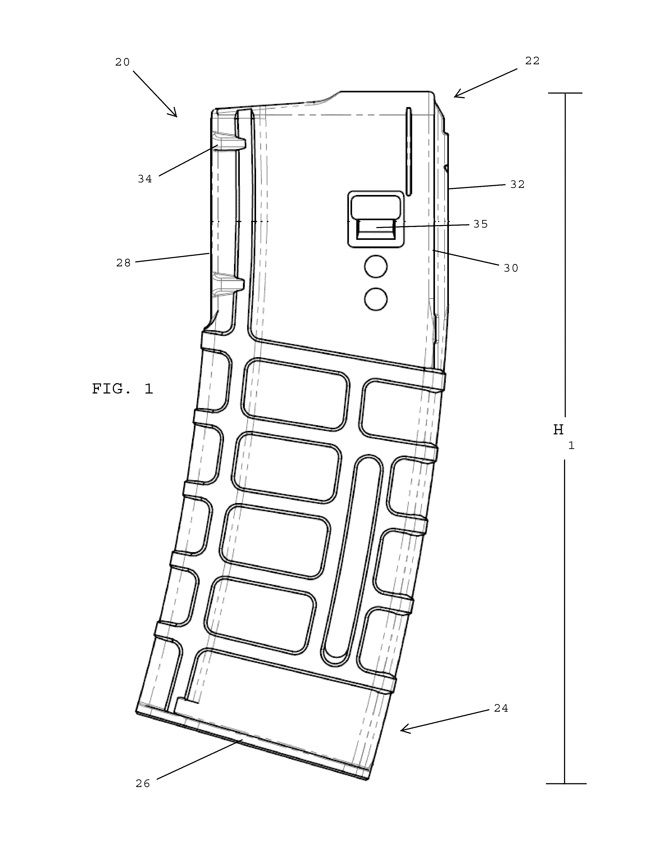 Safety magazines for firing non-lethal training rounds and preventing the loading and firing of live rounds