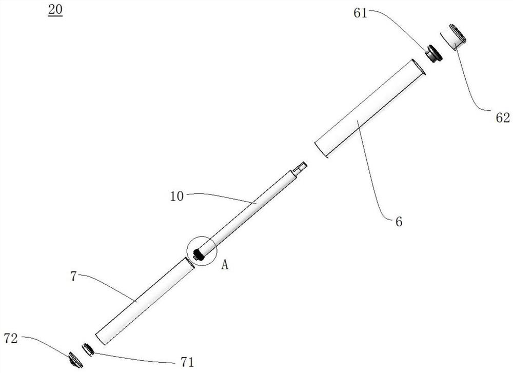 Piston valve system, shock absorber provided with piston valve system and vehicle