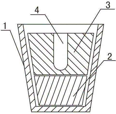 Water retention and sustained-release combined cup fertilizer