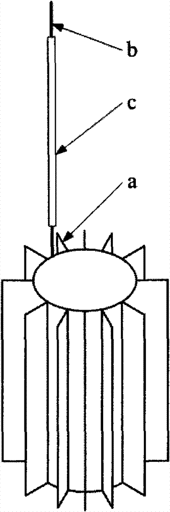 Test method and device for half cell of fluid bed electrode direct carbon fuel cell