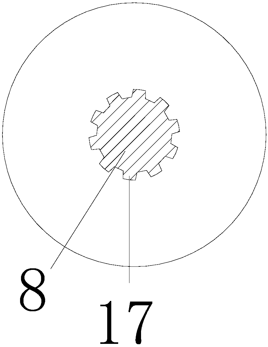 Positioning clamping fixture of vertical shaft sleeve