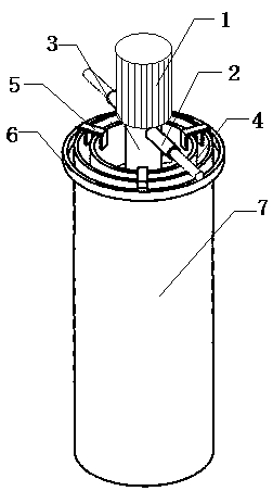 Portable motor soil sampler