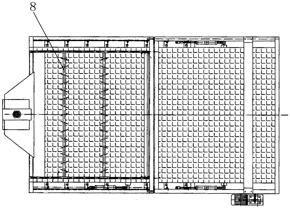 Belt type sludge dewatering machine