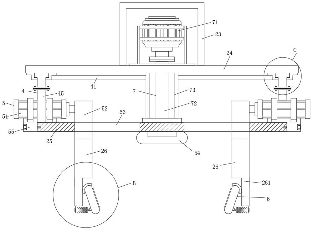 Track-type multifunctional stacking robot