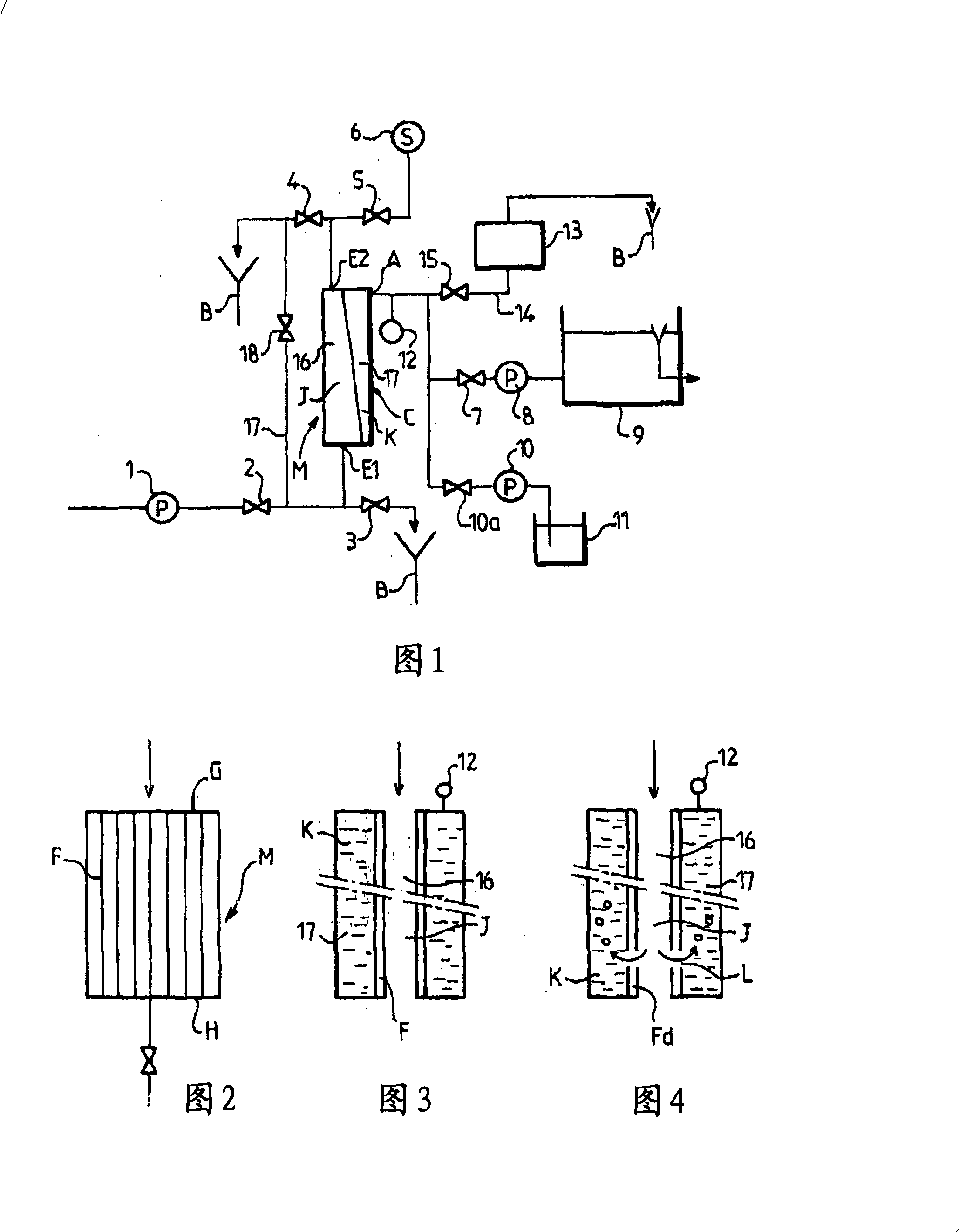 Method and device for testing the integrity of filtration membranes