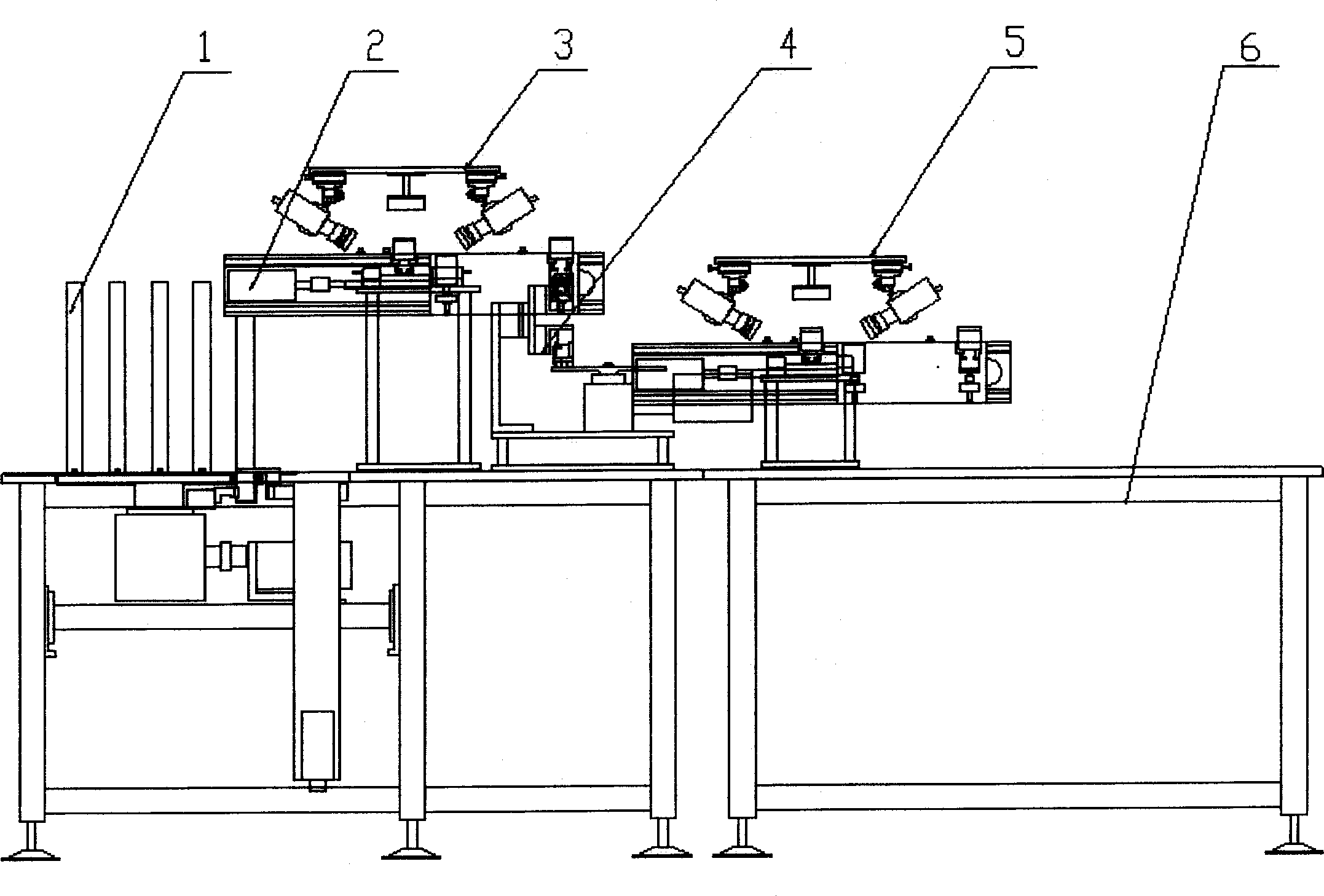 Automatic detection device for magnetic loop image