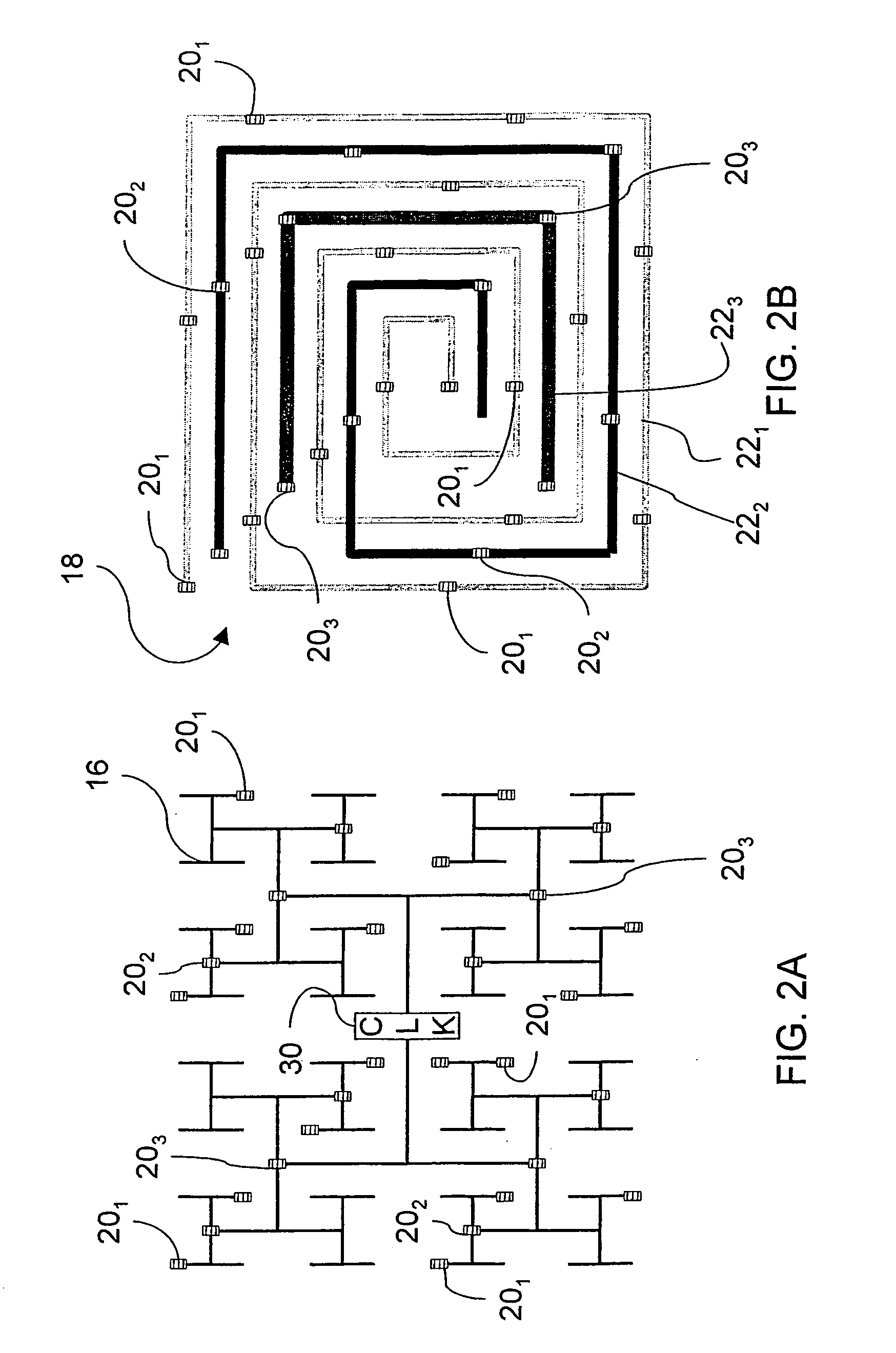 High Speed Clock Distribution Transmission Line Network