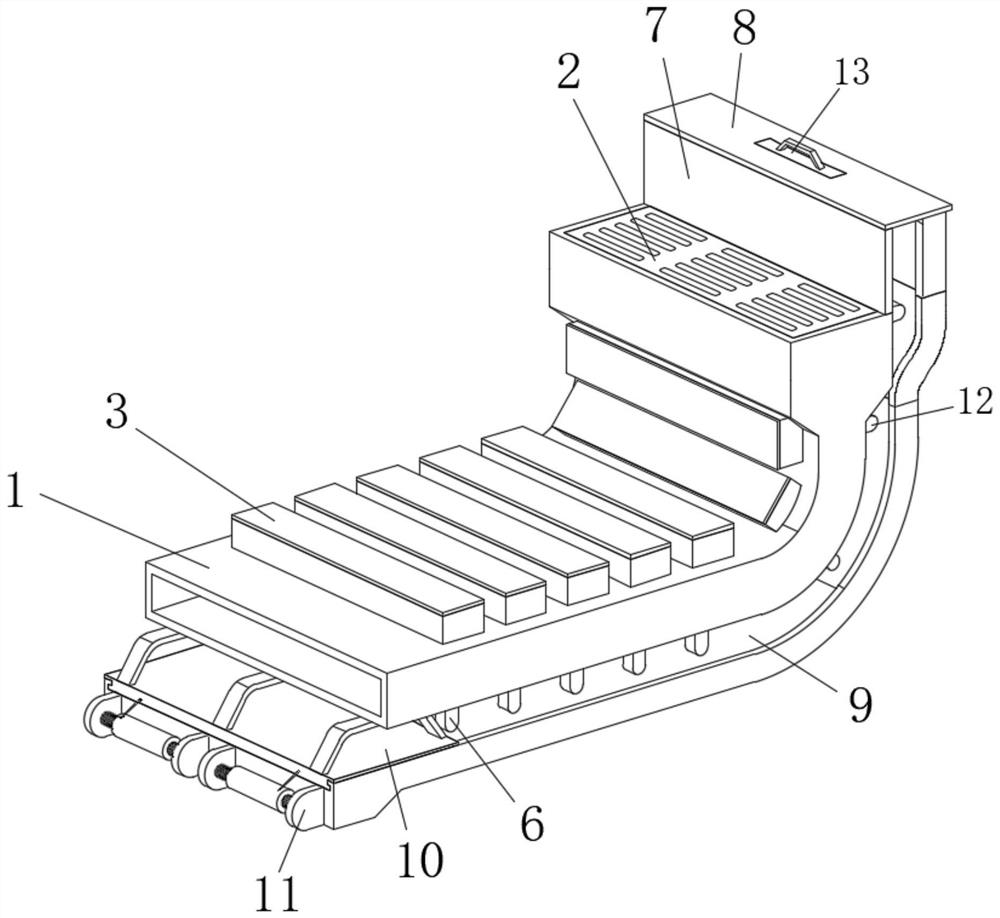 An anti-blocking floor drain