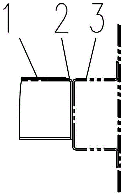 Installation structure of sound insulation wall in railway vehicle engine room